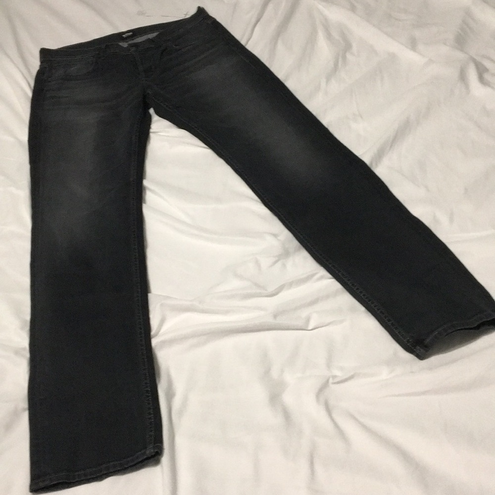 hudson slim straight jeans